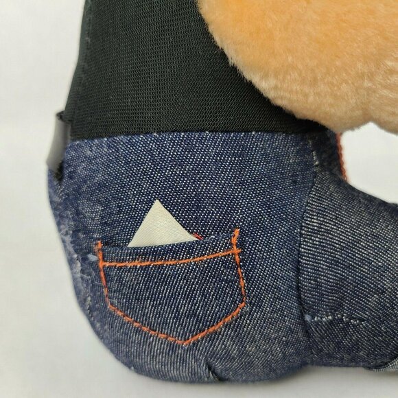 Harley Davidson Motorcycles Hog Plush Pig Biker Jeans Hat Stuffed Animal Toy - Picture 10 of 10